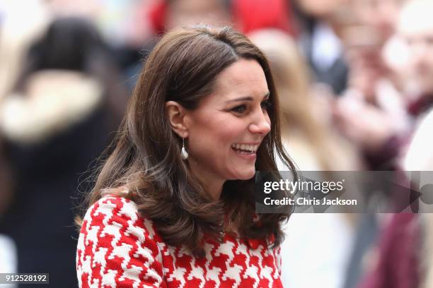 Catherine, Duchess of Cambridge and Prince William, Duke of Cambridge visit Matteusskolan School to join children who have taken part in the YAM...