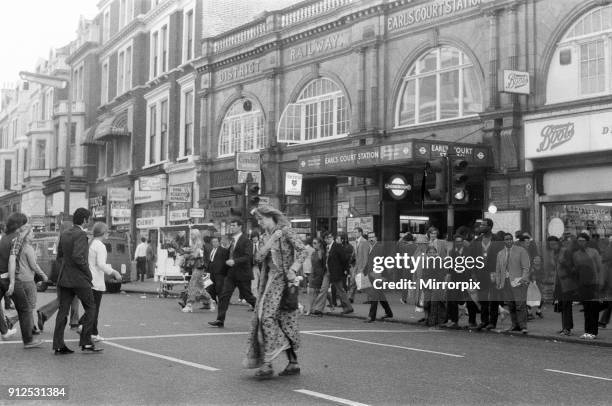 Earls Court Station, Earls Court, London, 11th September 1971.