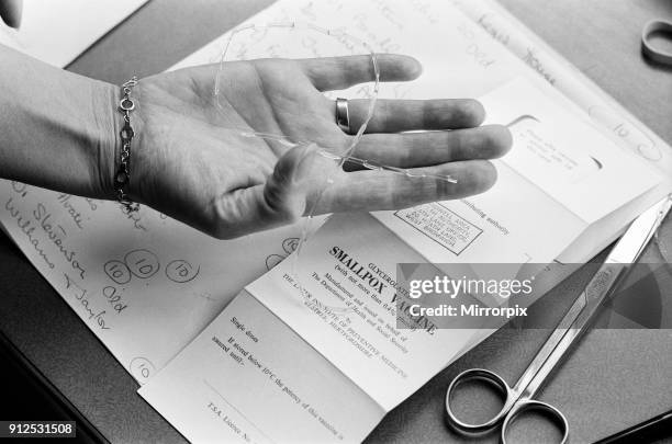 Smallpox Outbreak Birmingham 1978. Janet Parker a British medical photographer became the last person to die from smallpox. She was accidentally...