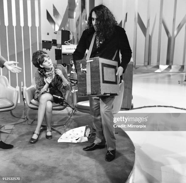 Tiny Tim was an American singer, ukulele player, and musical archivist. He was most famous for his rendition of 'Tiptoe Through the Tulips' sung in a...