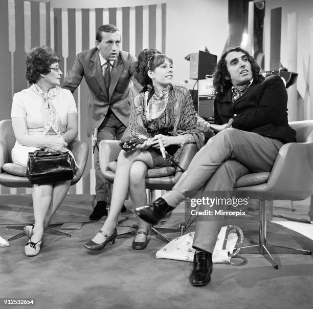 Tiny Tim was an American singer, ukulele player, and musical archivist. He was most famous for his rendition of 'Tiptoe Through the Tulips' sung in a...