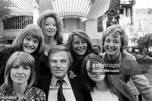 The film version of Henry VIII is set to be made, starring Keith Mitchell: he is pictured with his six wives: Jane Asher , Charlotte Rampling ,...