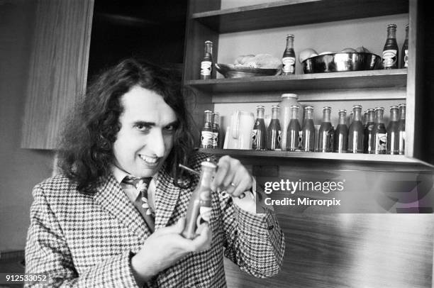 Tiny Tim was an American singer, ukulele player, and musical archivist. He was most famous for his rendition of 'Tiptoe Through the Tulips' sung in a...