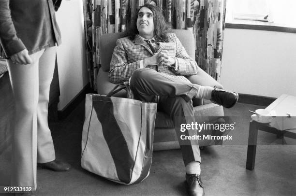 Tiny Tim was an American singer, ukulele player, and musical archivist. He was most famous for his rendition of 'Tiptoe Through the Tulips' sung in a...