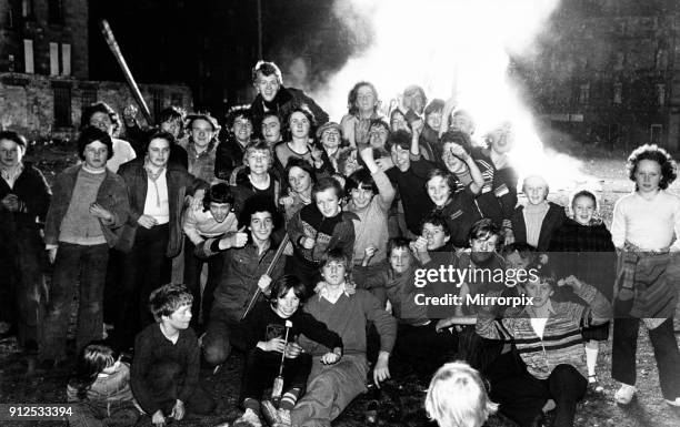 Blazing row ended happily for these children. It started when police told them their Guy Fawkes Night bonfire was too big. But as police...