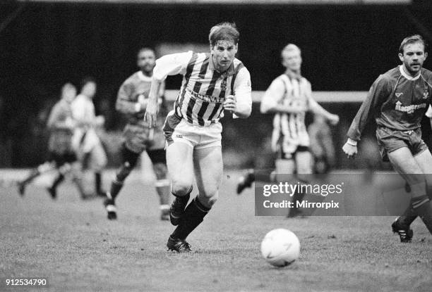 Huddersfield 2-1 Bury, Division 3 League match at Leeds Road, Saturday 22nd December 1990.