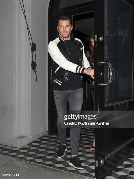 Mark Wright is seen on January 30, 2018 in Los Angeles, California.