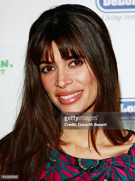 Lisa B attends the Macmillan De'Longhi Art Auction 2009 at The Avenue on September 29, 2009 in London, England.