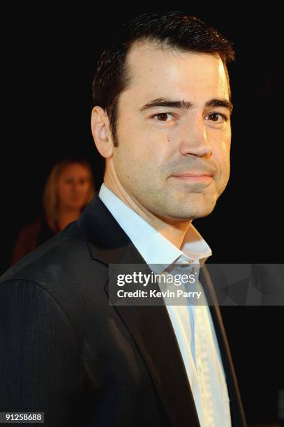 Actor Ron Livingston attends the the Somaly Mam Foundation's 2nd annual Los Angeles Gala held at a private residence on September 29, 2009 in Beverly...