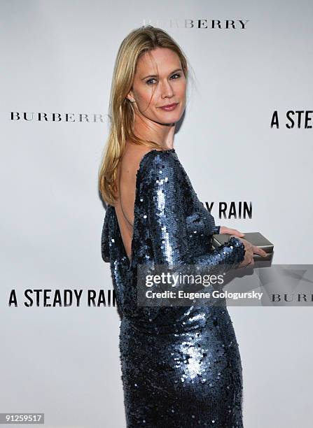 Stephanie March attends "A Steady Rain" Broadway opening night at the Gerald Schoenfeld Theatre on September 29, 2009 in New York City.