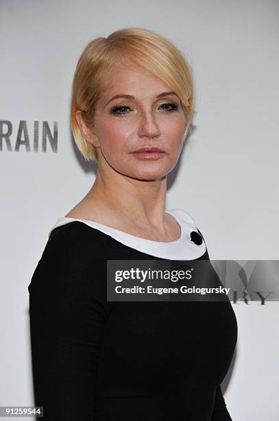 Ellen Barkin attends "A Steady Rain" Broadway opening night at the Gerald Schoenfeld Theatre on September 29, 2009 in New York City.