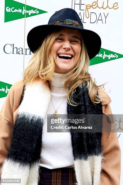 Maria Leon attends 'The Petite Special Day' at the Santo Mauro Hotel on January 31, 2018 in Madrid, Spain.