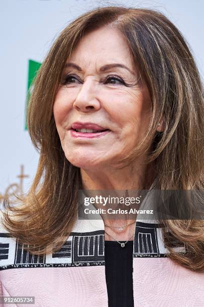 Paquita Torres attends 'The Petite Special Day' at the Santo Mauro Hotel on January 31, 2018 in Madrid, Spain.