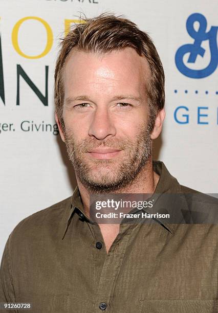 Actor Tom Jane arrives at the Rock A Little, Feed Alot benefit concert held at Club Nokia on September 29, 2009 in Los Angeles, California.