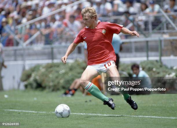 Lajos Detari Hungary V France 1986 Photos and Premium High Res Pictures