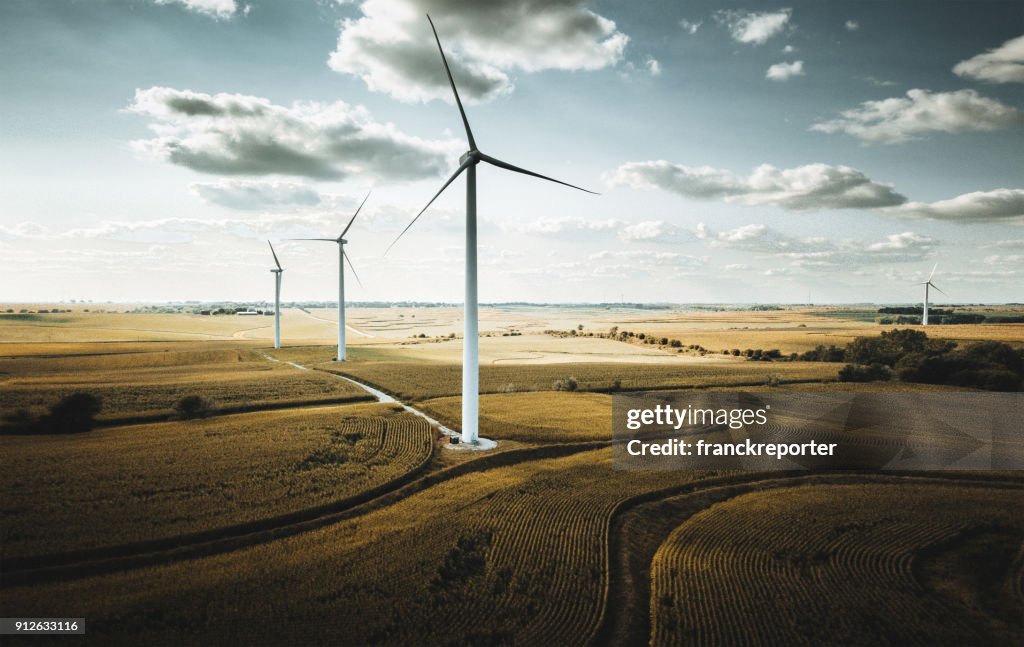 Windkraftanlage in nebraska