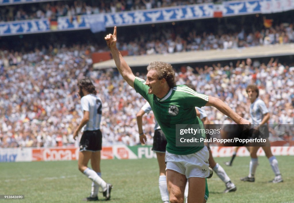 1986 FIFA World Cup Final - Argentina v West Germany