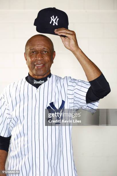 Where Are They Now: Portrait of former New York Yankees and MLB outfielder Oscar Gamble posing during photo shoot. Montgomery , AL 6/14/2015 CREDIT:...