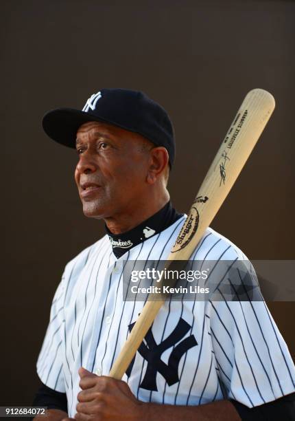 Where Are They Now: Portrait of former New York Yankees and MLB outfielder Oscar Gamble posing during photo shoot. Montgomery , AL 6/14/2015 CREDIT:...