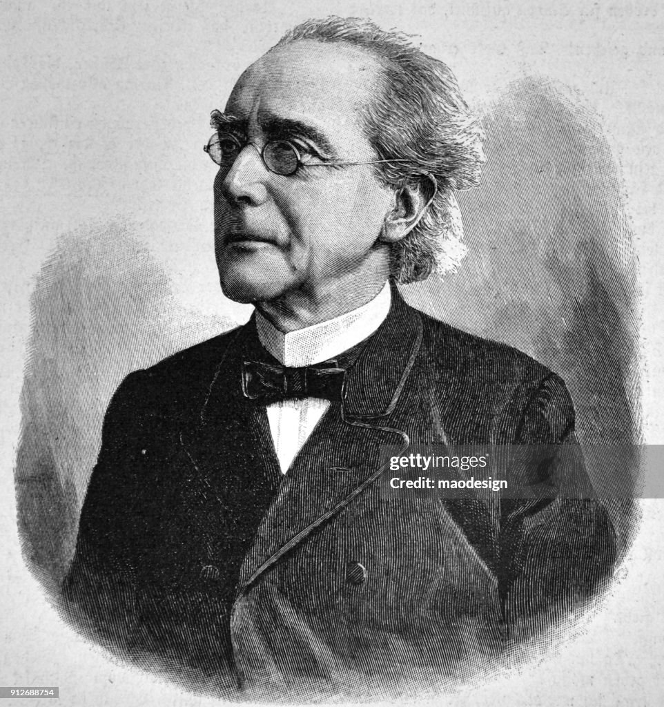 Portrait of an old man in glasses - 1896