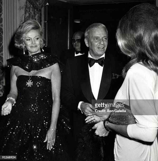 Barbara Sinatra and Frank Sinatra