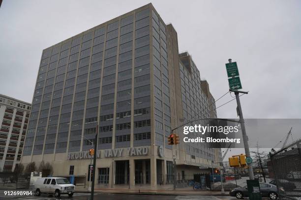 Building 77 Construction At The Brooklyn Navy Yard As 2 5 Billion Expansion Plan Is ...