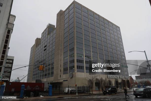 Building 77 20 Construction At The Brooklyn Navy Yard As 2 5 Billion Expansion Plan ...