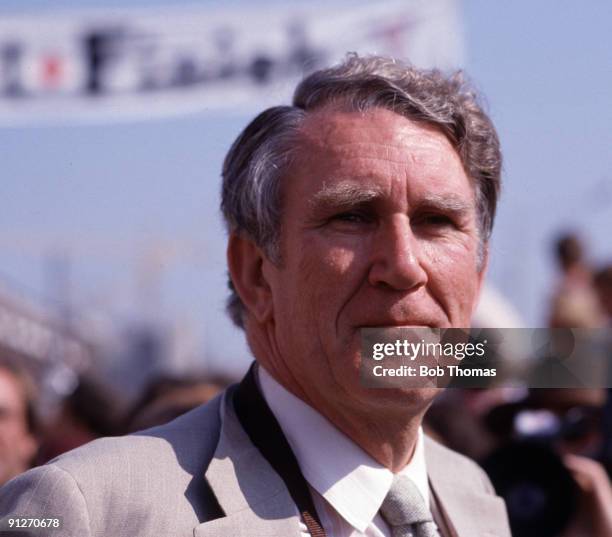 Malcolm Fraser, Prime Minister of Australia, at the Commonwealth Games held in Brisbane, Australia, September 1982. .