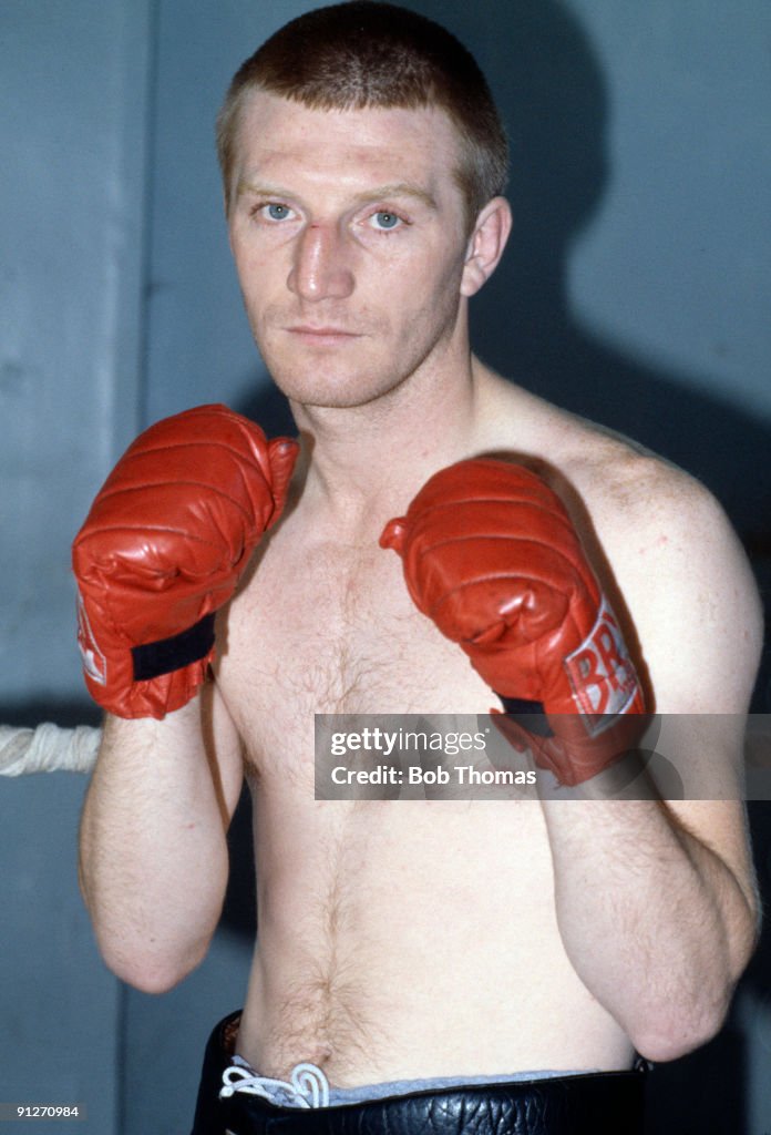 Colin Boxer British welterweight boxer, Colin Jones, in London circa 1982. News ...