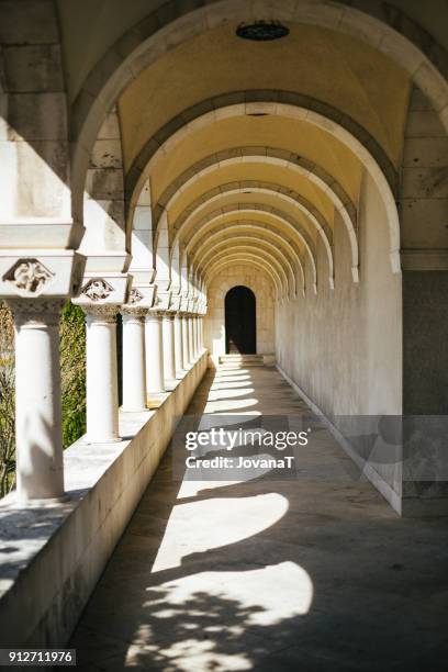shadows of palace chapel in beli dvor - palace stock pictures, royalty-free photos & images
