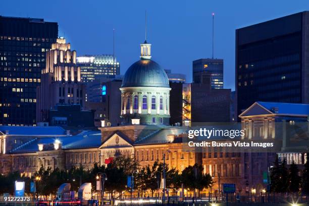 canada. quebec. montreal. - bonsecours market stock pictures, royalty-free photos & images