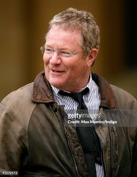 Jim Davidson attends the funeral of Keith Floyd at Ashton Court Mansion on September 30, 2009 in Bristol, England. The TV chef died of a heart attack...
