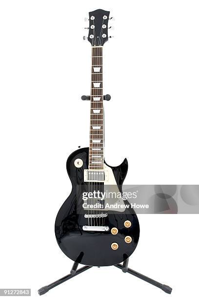 electric guitar - guitar stand stock pictures, royalty-free photos & images