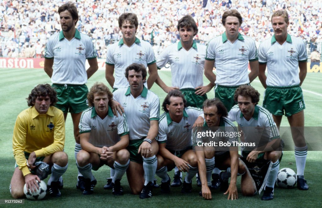 Northern Ireland Team Group 1982