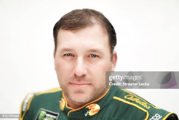 Monster Energy NASCAR Cup Series driver Ryan Newman poses for a portrait during the Monster Energy NASCAR Cup Series Media Tour at Charlotte...
