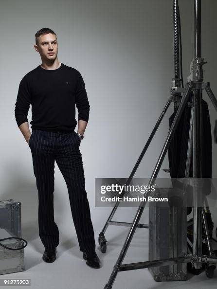 Tom Hardee Actor Tom Hardy poses for a portrait shoot for FHM magazine in London ...