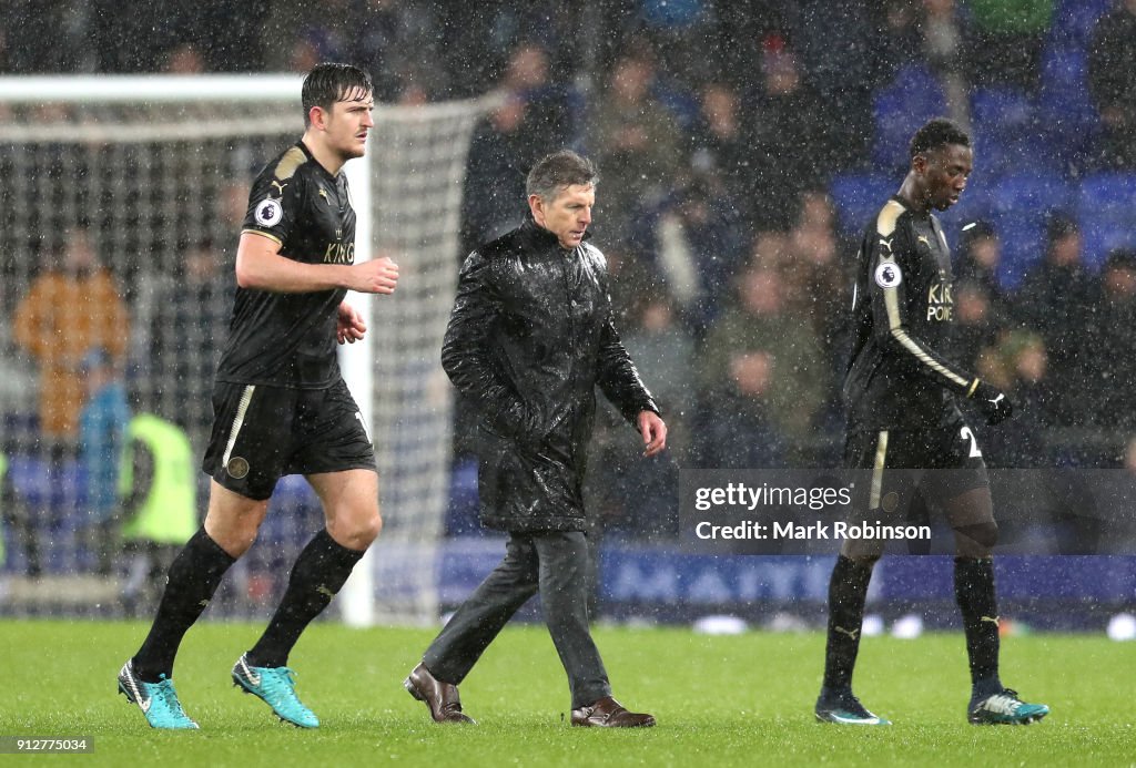 Everton v Leicester City - Premier League