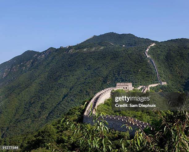 the great wall of china - nationalsymbol bildbanksfoton och bilder