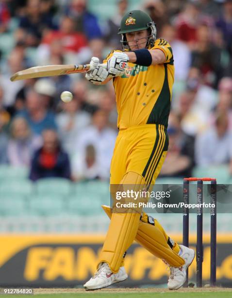 Cameron White batting for Australia during the 1st NatWest Series One Day International between England and Australia at The Oval, London, 4th...