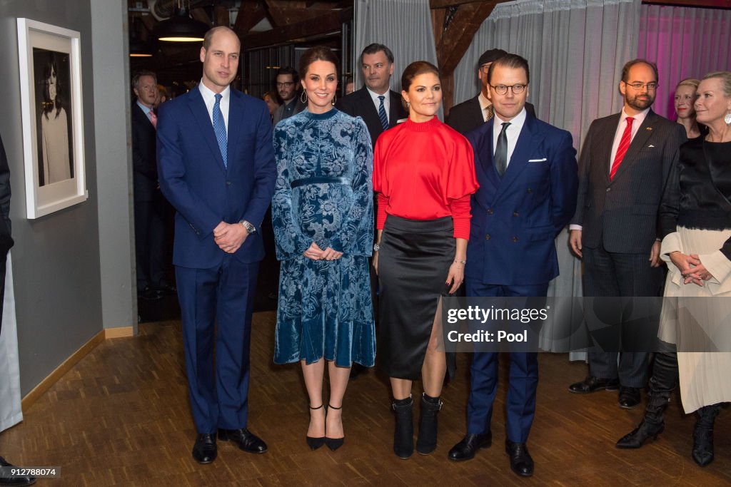 The Duke And Duchess Of Cambridge Visit Sweden And Norway - Day 2