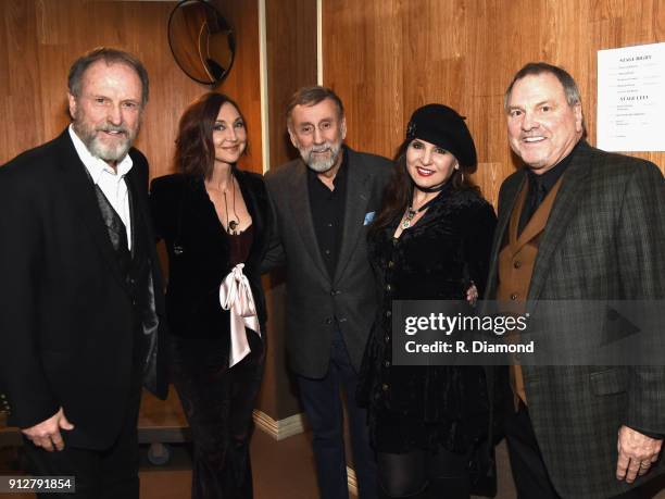 Rudy Gatlin, Pam Tillis, Ray Stevens, Deborah Allen and Steve Gatlin attend Singer/Songwriter/Comedian. Member of both The Nashville Songwriters Hall...