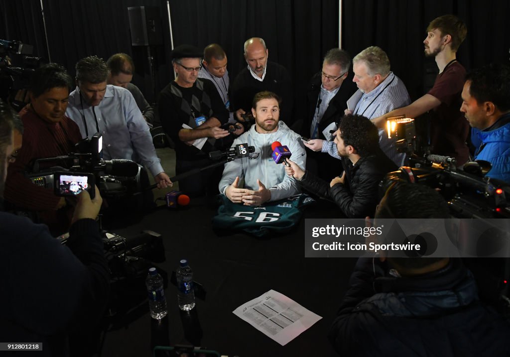 NFL: JAN 31 Super Bowl LII Preview - Eagles Press Conference