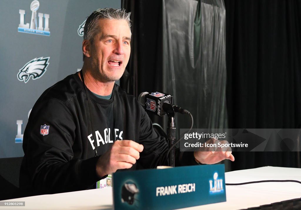 NFL: JAN 31 Super Bowl LII Preview - Eagles Press Conference