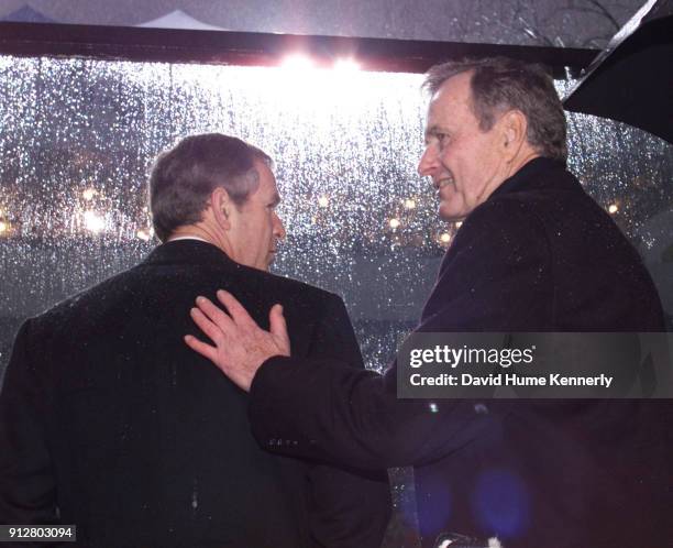 2001 Inauguration George W Bush Inauguration 2001 Photos and Premium High Res Pictures ...