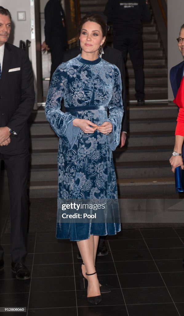 The Duke And Duchess Of Cambridge Visit Sweden And Norway - Day 2