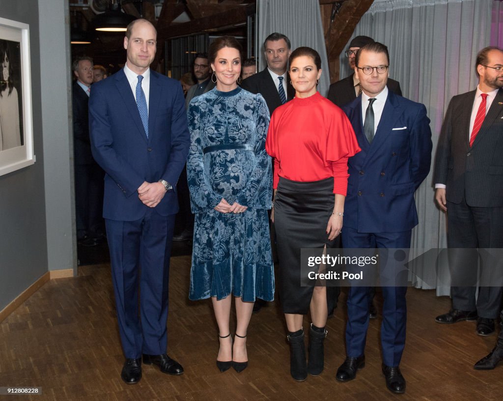 The Duke And Duchess Of Cambridge Visit Sweden And Norway - Day 2
