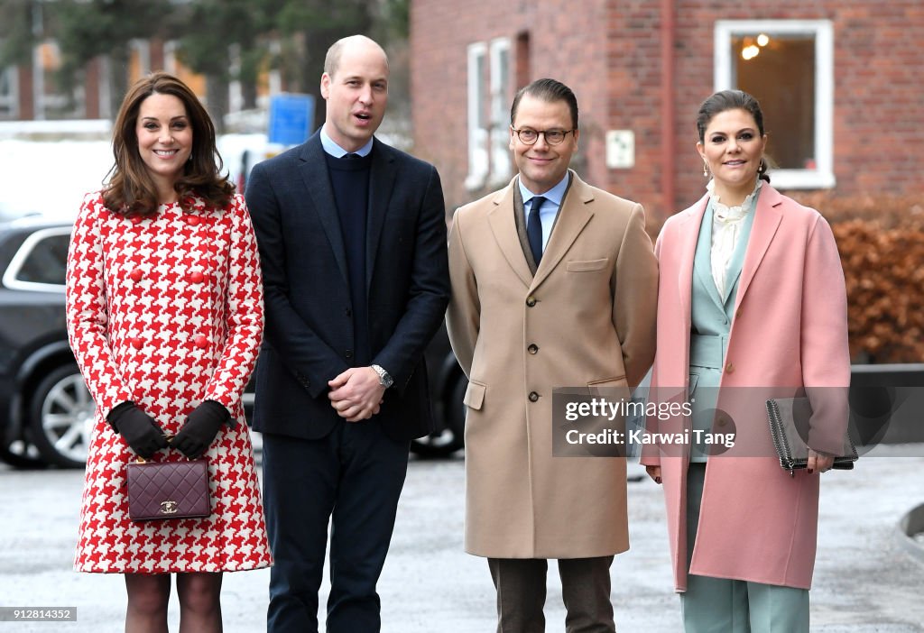 The Duke And Duchess Of Cambridge Visit Sweden And Norway - Day 2