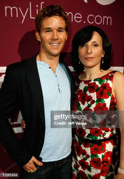 Actor Ryan Kwanten and actress Orly Adelson arrive at Variety's 1st Annual Power of Women Luncheon at the Beverly Wilshire Hotel on September 24,...