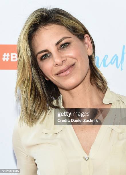 Jillian Michaels attends the #BlogHer18 Health Conference at Tribeca 360 on January 31, 2018 in New York City.