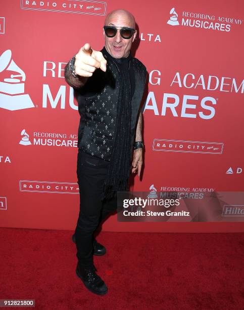 Kenny Aronoff arrives at the 60th Annual GRAMMY Awards - MusiCares Person Of The Year Honoring Fleetwood Mac on January 26, 2018 in New York City.